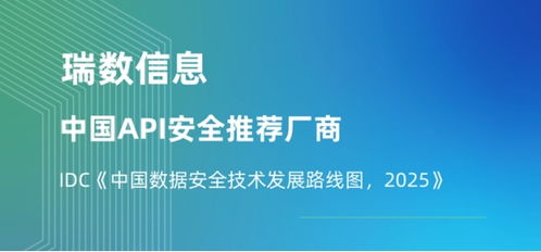 瑞数信息获评API安全推荐厂商，入选IDC中国数据安全技术发展路线图，展望2025信息技术咨询服务新篇章